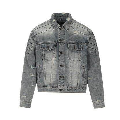Unisex Denim Jacket Kanye Same Style Denim Jacket