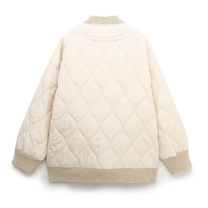 Women Cotton Coat Loose All-Matching Lazy Style plus Size