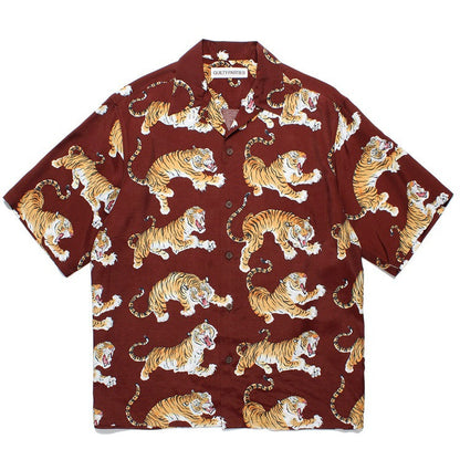 GUILTYPARTIES TIGER Shirts 24ss TIM LEHI Short Sleeve Shirt