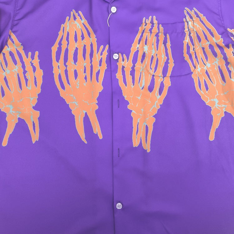 GUILTYPARTIES TIGER Shirts Short Sleeve Shirts Men
