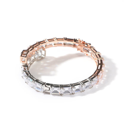 Bracelet Hip Hop Bracelet Zircon Couple Bracelet St. Valentine's Spectrum