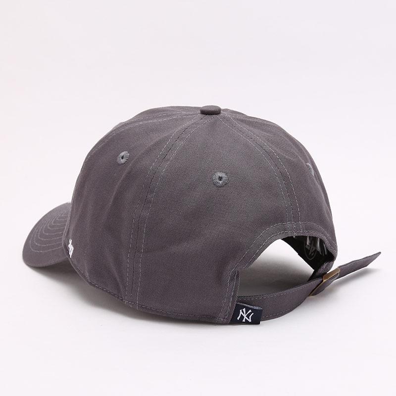 Dodgers and Yankees Baseball Cap 47brand Baseball Cap Female Dark Gray Soft Top Embroidery Hip Hop Male Hat