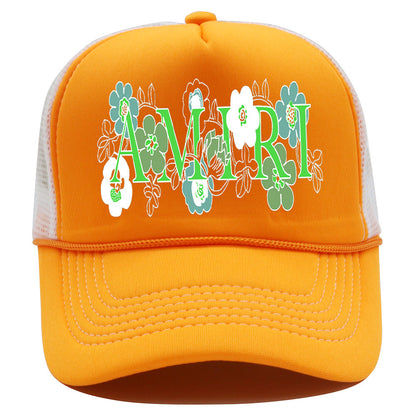 Amiri Hat Sun Cap AMIRI Letter Print Baseball Cap Fashion