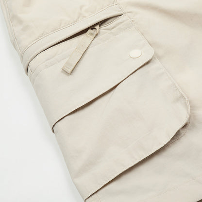 Men Shorts Multi-Pocket Shorts Tooling Style Loose Sports