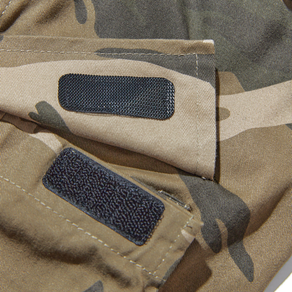 Men Sweatpants Camouflage Cargo Pants Men's Casual Trousers Pocket Drawstring Jogger Pants