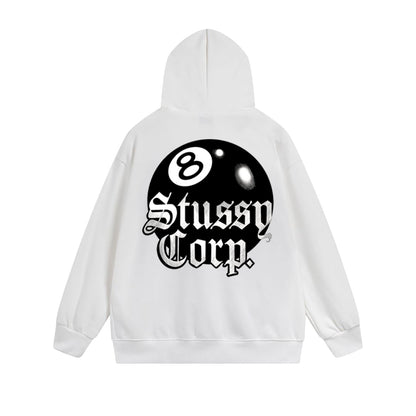 Stussy Hoodie Zip Cardigan Hooded Sweater