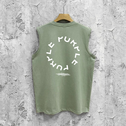 Purple Brand Tank T Shirts Sleeveless T-shirt Vest