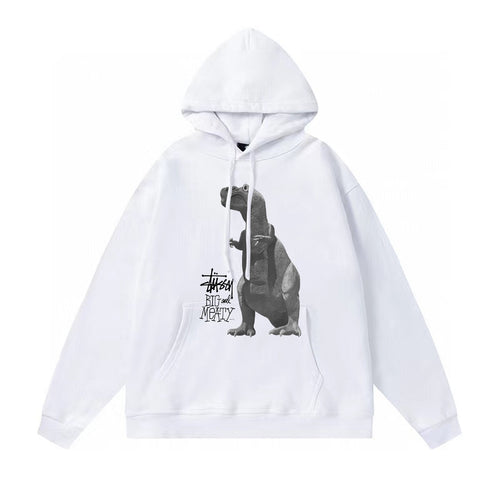 Stussy Hoodie Fall/Winter Fleece Hooded Sweater