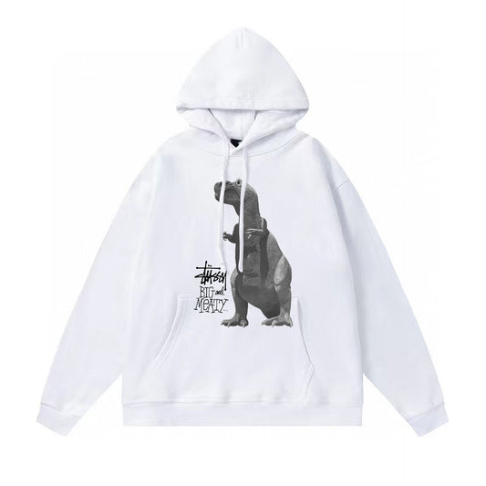 Stussy Hoodie Fall/Winter Fleece Hooded Sweater