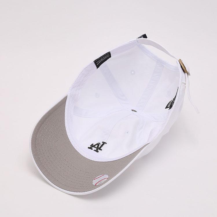 Dodgers and Yankees Baseball Cap 47brand Baseball Cap White Cap Men's Summer