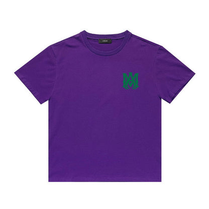 Amiri T Shirt Letter Print Casual round Neck Short Sleeve T-shirt
