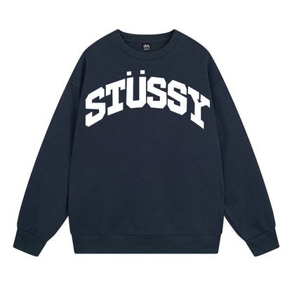 Stussy Sweatshirts Crew Neck Fleece Sweater