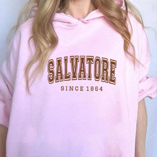 Salvatore Since 1864 Hoodie Mystic Falls Hoodie Vampire Diar