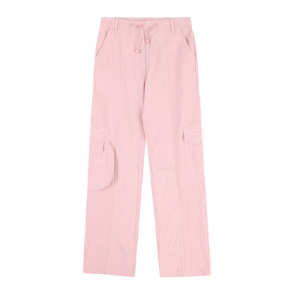 Men Sweatpants Casual Trousers Men's Loose Straight Wide Leg Pants Sports Overalls