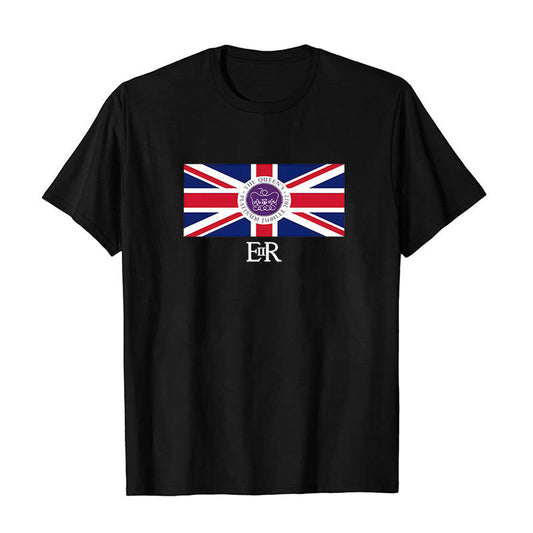 Inspired by Queen's Platinum Jubilee 2022 Elizabeth 70 Years T-shirt Printed Crew Neck