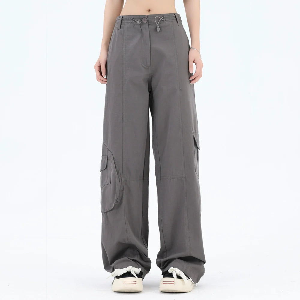 Men Sweatpants Casual Trousers Men's Loose Straight Wide Leg Pants Sports Overalls