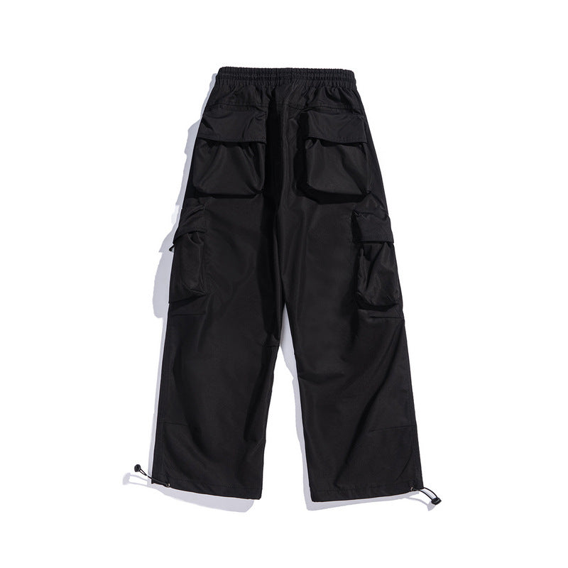 Cargo Pants Adjustable Drawstring Japanese