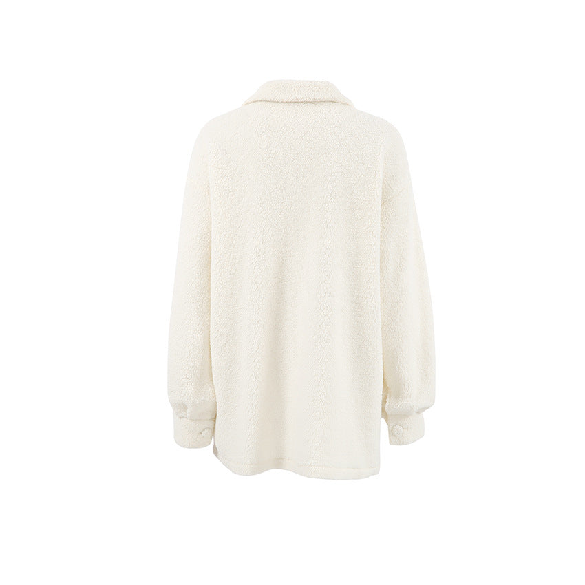 Women Trench Coat Fall/Winter Loose Casual Jacket