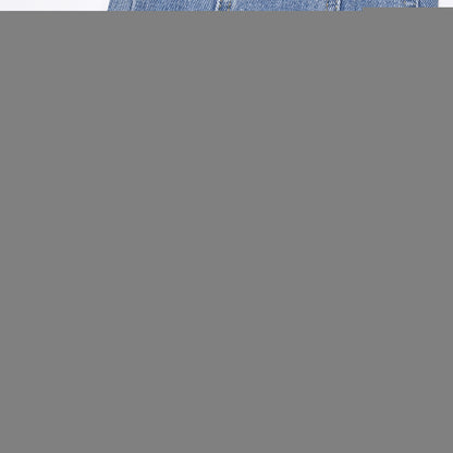 Men Jeans Micro-Pull Stitching Wide Leg Loose