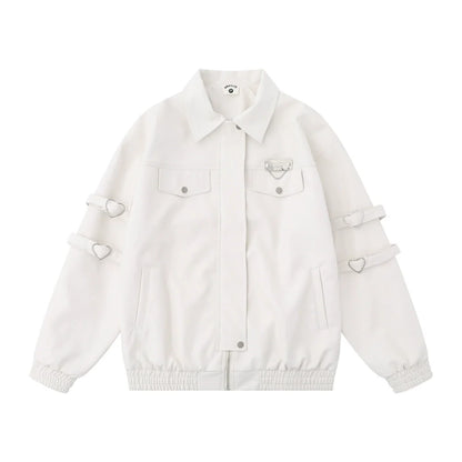 Men Jacket Coat Biker's Leather Jacket Men Spring Autumn Vibe