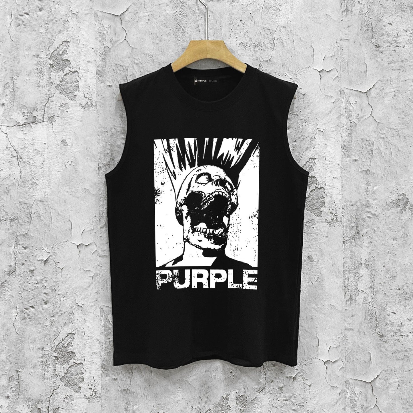 Purple Brand Tank T Shirts Sleeveless T-shirt Vest