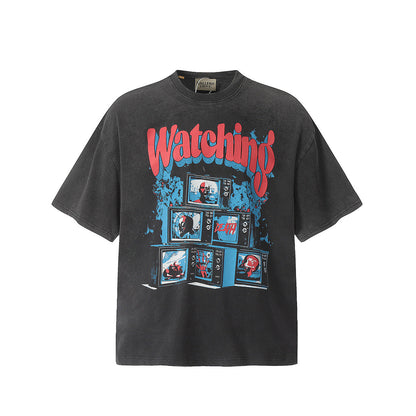 Unisex T-Shirts Vintage GALLERY DEPT Hip hop Tee