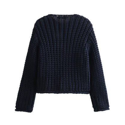 Women Tops Summer Coat Single-Breasted Short Top