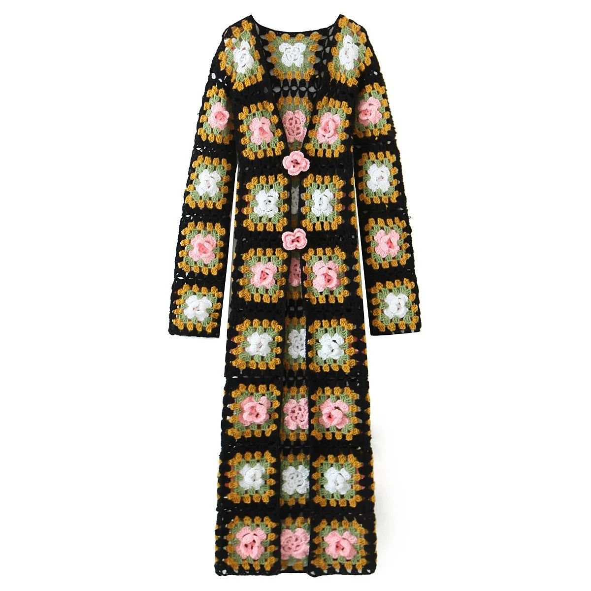 Women Sweater Knitwear Autumn and Winter Trench Coat Cardigan Jacket