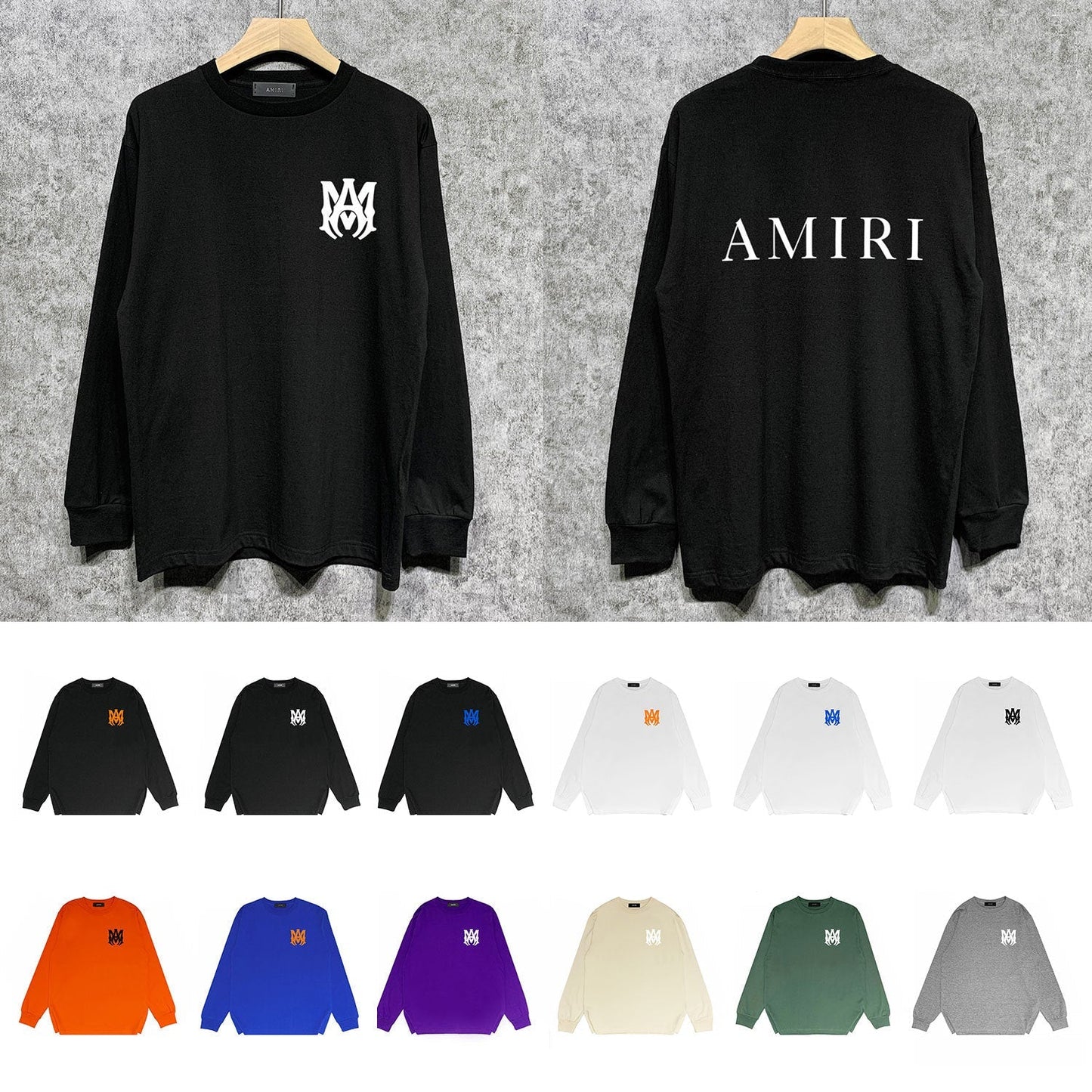 Amiri Sweatshirt Long Sleee Shirts