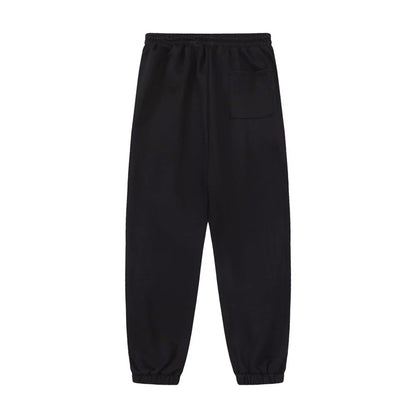 Men Sweatpants Loose Sweatpants Men's Lettered Casual Elastic Waist Ankle-Tied Sports Trousers