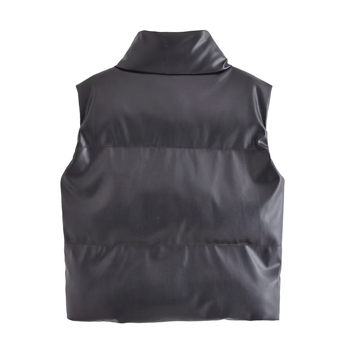 Women Cotton Coat Fashion Casual Leather Vest