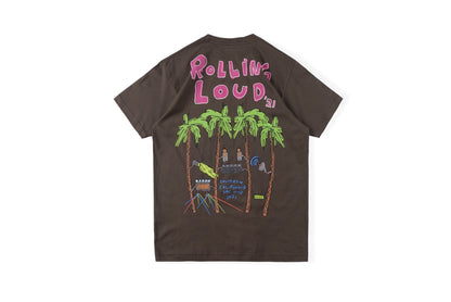 Cpfm T Shirt Men and Women Couple Loose Short Sleeve T-shirt