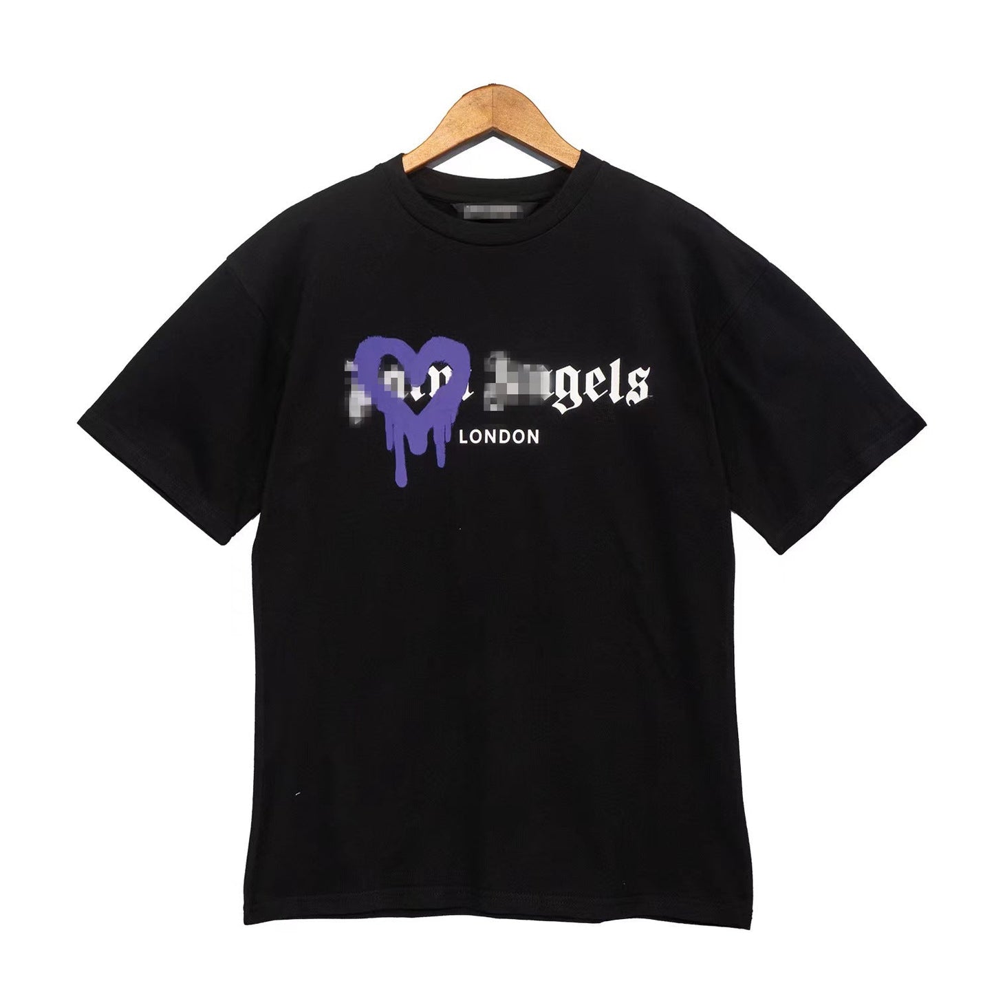 Palm Angle T Shirts Heart Printing Loose