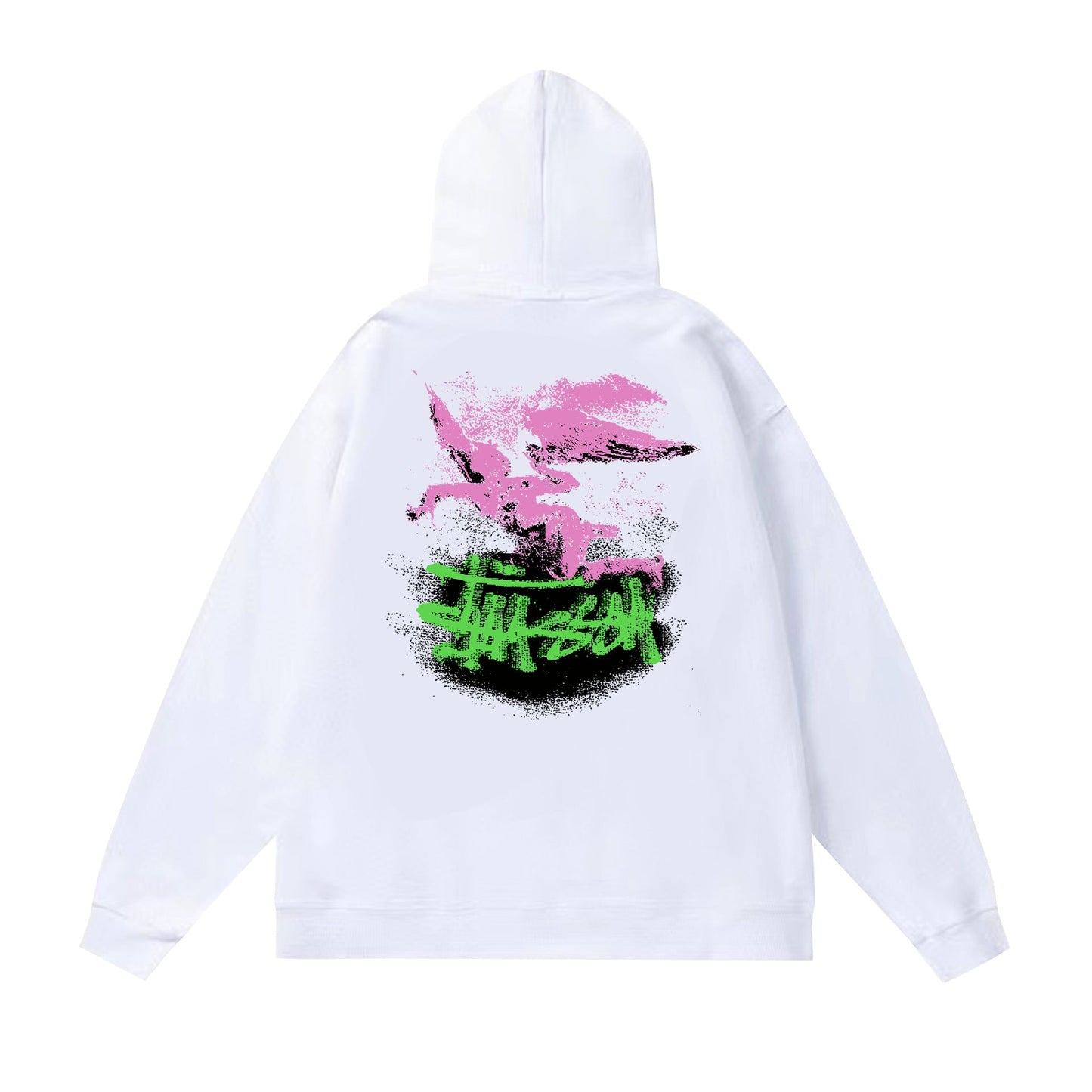 Stussy Hoodie Fall/Winter Fleece Hooded Sweater