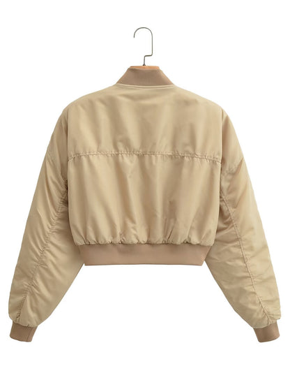 Women Cotton Coat Silk Jacket