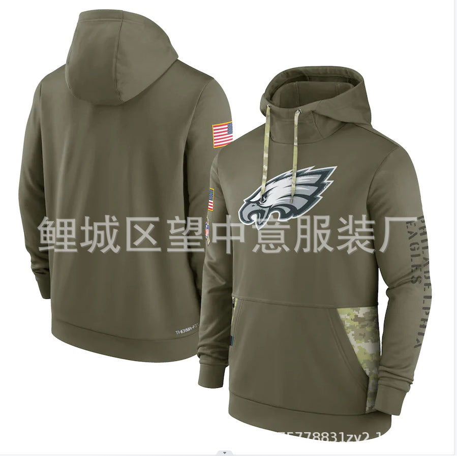 NFL Hoodie Sweater Men's NFL Football Suit Sports Hoodie Top