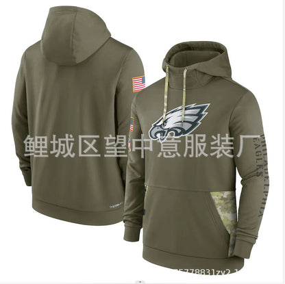 NFL Hoodie Sweater Men's NFL Football Suit Sports Hoodie Top