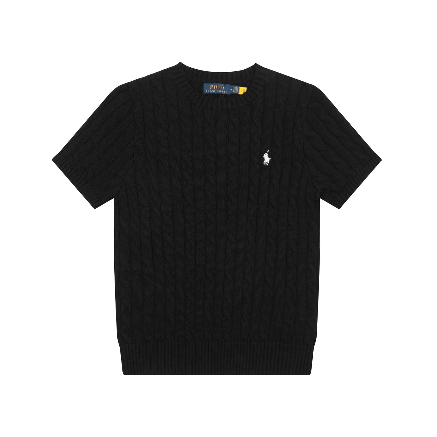 Ralph Lauren Knitted sweaters Ralph Lauren Knitted Short Sleeved Shirt Small Standard Twist Knitted Crew Neck Short Sleeve