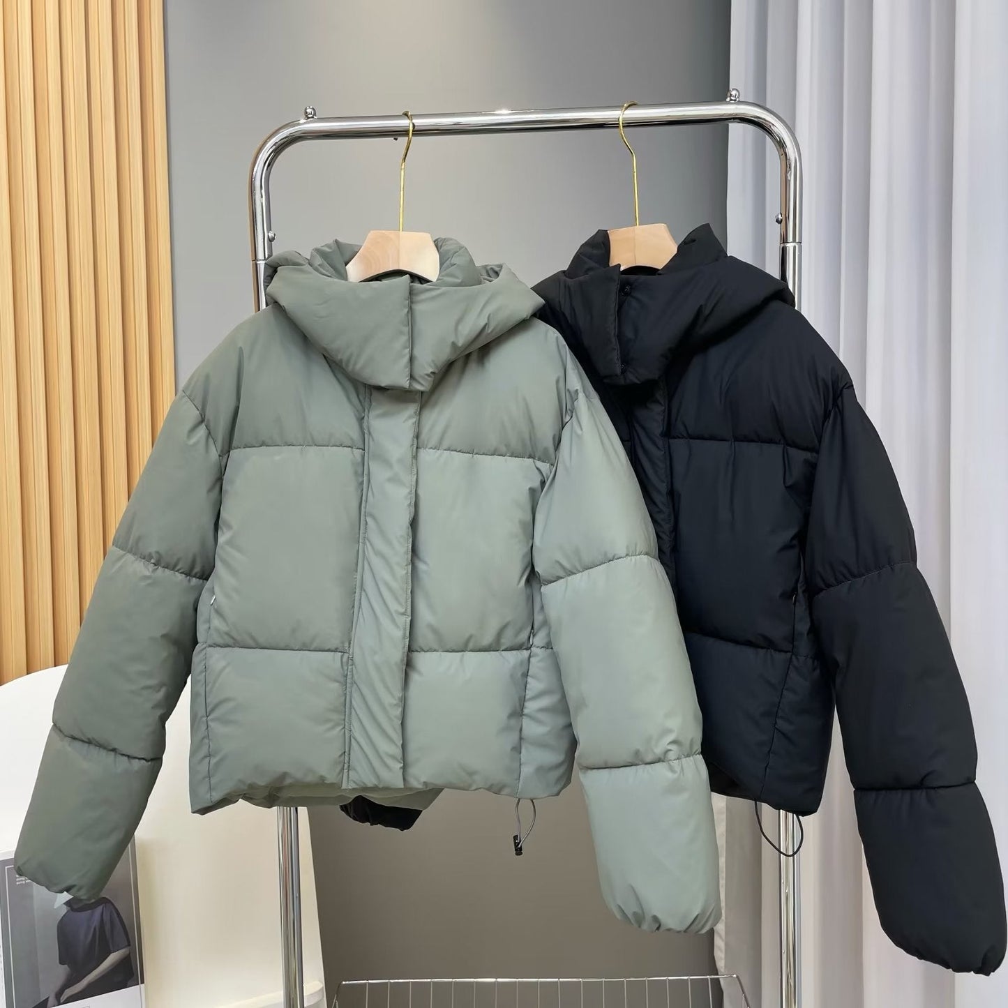 Women Cotton Coat Short down Jacket