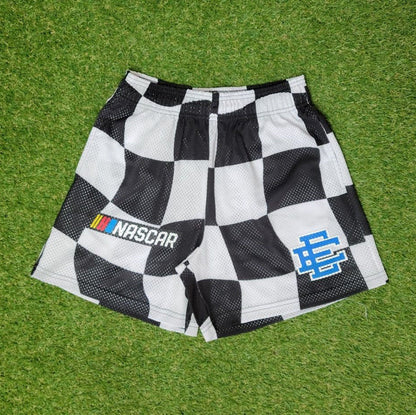 EE BAPE Shorts Fitness Sports American Short-Length Pants Mesh Breathable and Loose