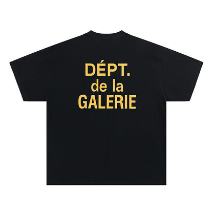 Gallery Dept T-Shirt Alphabet Slogan Short Sleeve T-Shirt
