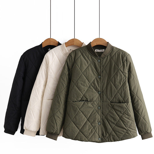 Women Cotton Coat Versatile Oversized Loose Coat