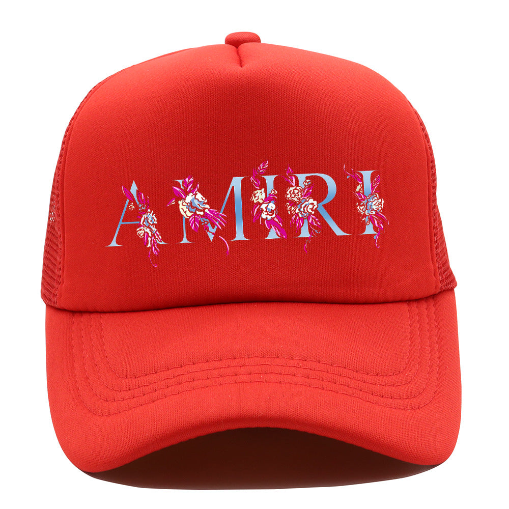 Amiri Hat Printed Baseball Cap Sunscreen Fashion Casual Cap