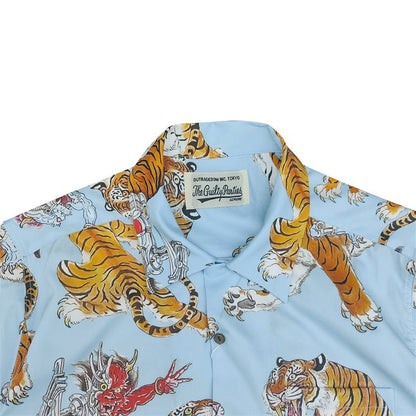 GUILTYPARTIES TIGER Shirts Hawaiian long-sleeved shirts