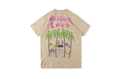 Cpfm T Shirt Men and Women Couple Loose Short Sleeve T-shirt
