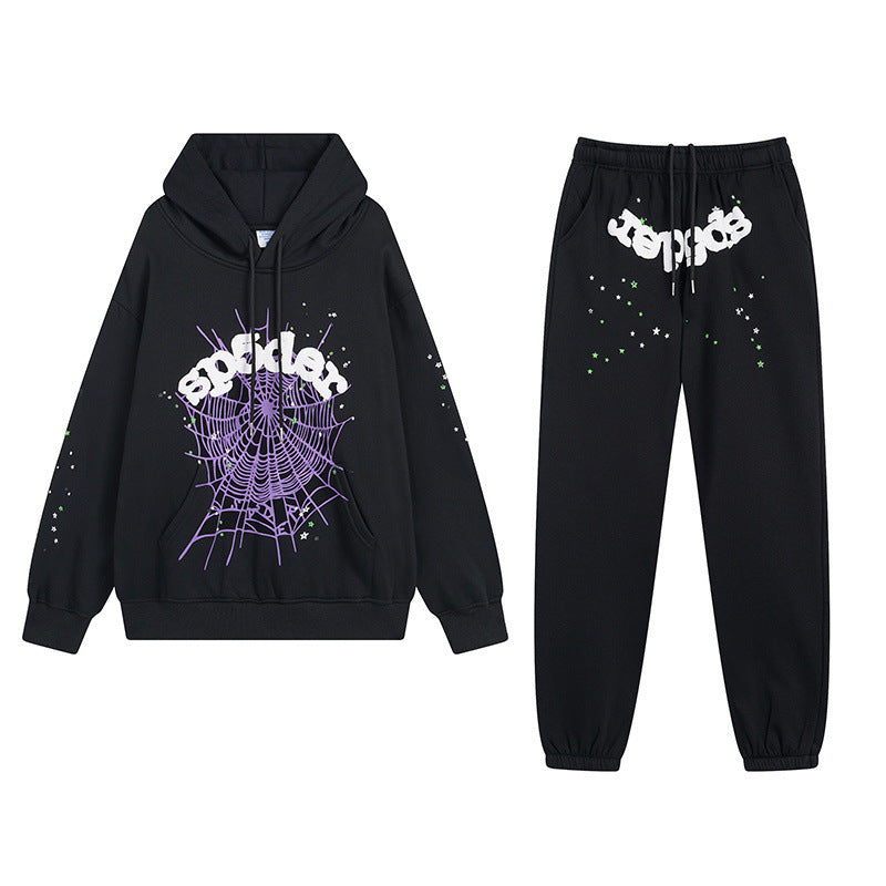 Sp5der Hoodie & Sweatpants 2 Piece Set