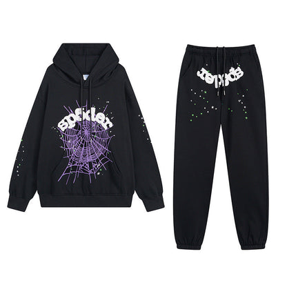 Sp5der Hoodie & Sweatpants 2 Piece Set