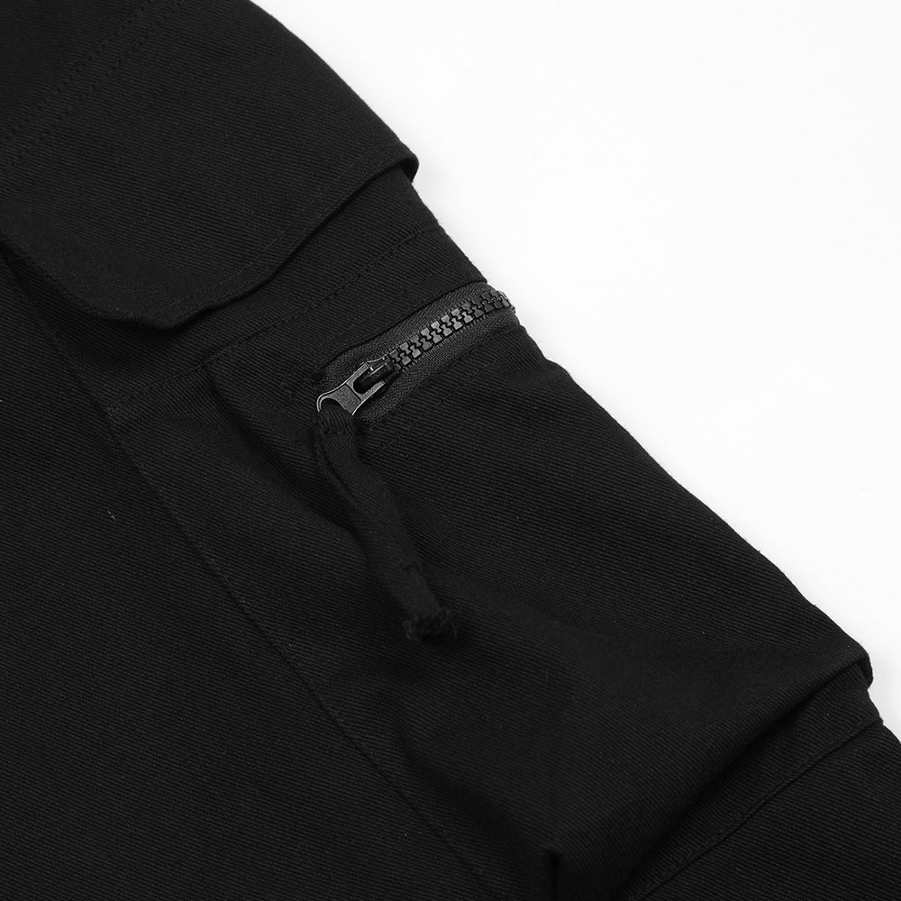 Men Sweatpants Multi-Pocket Workwear Trousers Men's Loose Casual Sports Pants