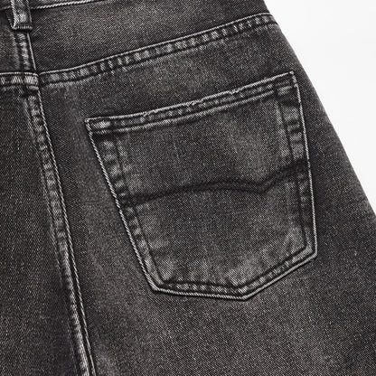 Men Jeans Distressed Trousers Loose Hole