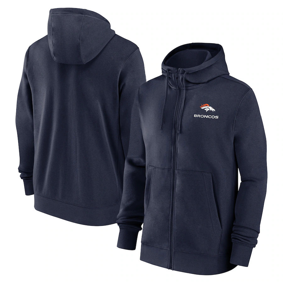 NFL Hoodie Autumn Cardigan Zip Hoodie Casual Sports NFL